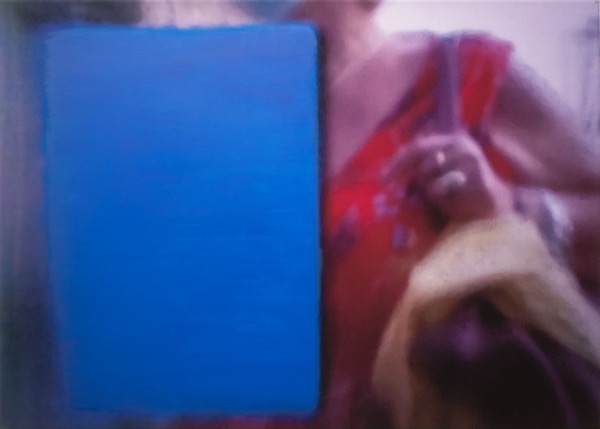 06-Tourists series  canvas 50X70cm  mixed media